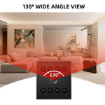W10 WiFi HD Mini Security Camera Night Vision Motion Detection 1080P Indoor Surveillance Camera