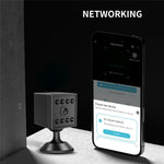 W10 WiFi HD Mini Security Camera Night Vision Motion Detection 1080P Indoor Surveillance Camera