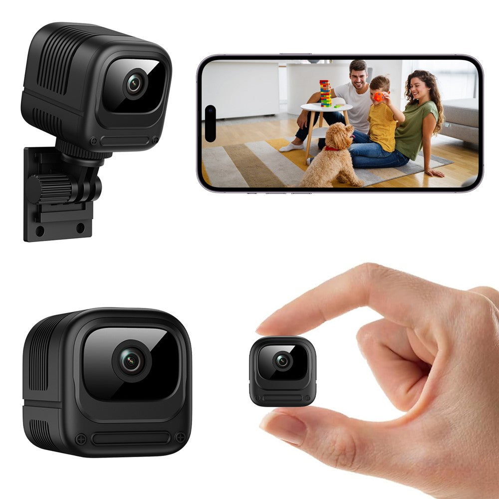 W08 WiFi Mini Camera HD 1080P Infrared Night Vision Motion Detection 130 Degree View Security Cam for Home