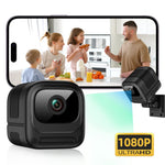 W08 WiFi Mini Camera HD 1080P Infrared Night Vision Motion Detection 130 Degree View Security Cam for Home