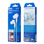 WEKOME YB13 Macaron Series Type-C kablet øretelefon 10mm HiFi lyd in-ear hovedtelefon til musik og opkald