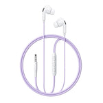 WEKOME YB13 Macaron Series 3.5 mm kablede høretelefoner 10 mm driver in-line kontrol høretelefoner til musik og opkald