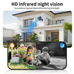 W09 WiFi HD Mini Night Vision Camera 720P Security Cam Motion Detection for Home Office