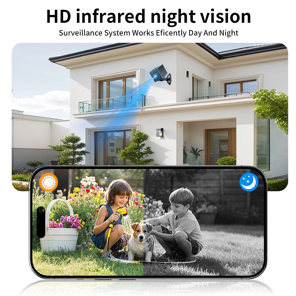 W09 WiFi HD Mini Night Vision Camera 720P Security Cam Motion Detection for Home Office
