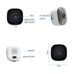 K7 WiFi-kamera HD Mini 1080P Fullfärg Nattseende Tvåvägsljud Vidvinkel för inomhussäkerhet