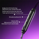 WEKOME YC09 3.5mm Wired In-Ear Earphones HiFi Sound 10mm Driver with Mic for Music Calls Gaming