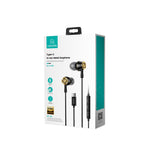 USAMS US-SJ482-EP-43 Type-C In-ear Metal Headsets Stereo Earphones, 1.2m