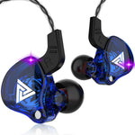 QKZ AK6 3.5mm Wired In-ear Earphone Heavy Bass Stereo Wire Control Mic Headset