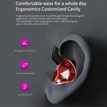 QKZ AK6 3.5mm Wired In-ear Earphone Heavy Bass Stereo Wire Control Mic Headset