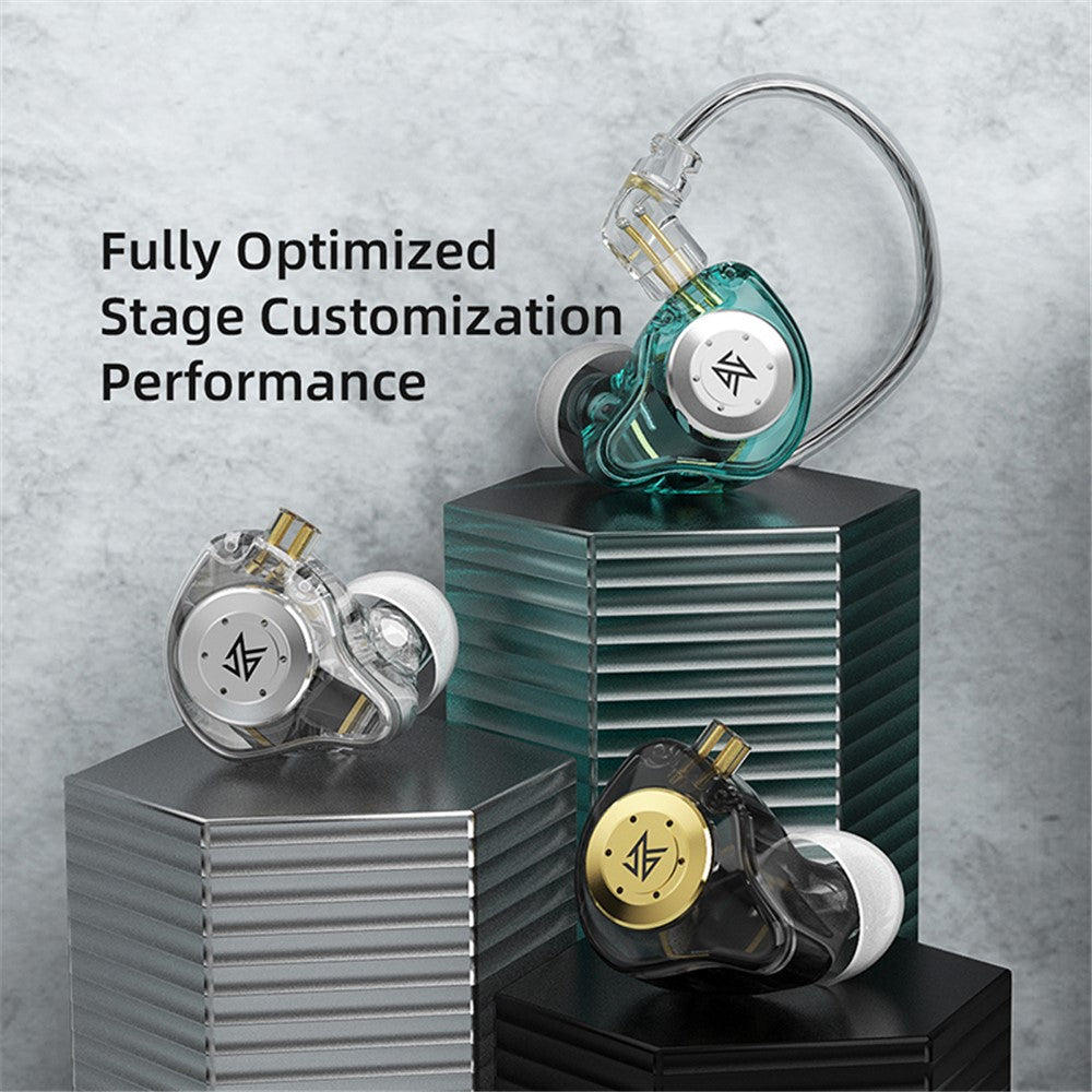 KZ EDX Pro Dynamic Drive HiFi In-ear Headset 3.5mm Wired Phone Computer Music Earphone