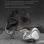 GK G5 [No Mic] Metal In-ear Headphones Bass HiFi Noise Canceling Earphones for Sports Gaming
