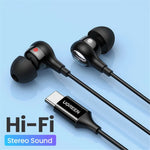 UGREEN 30638 USB Type-C Earbuds Wired Headset with Microphone Hi-Fi Stereo Headphones for 2021 iPad Pro Samsung Galaxy S21 Google Pixel 5