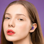 QKZ ZXT (version med mikrofon), 3,5 mm trådbundna HiFi-hörlurar med kraftfull bas och ergonomisk in-ear-design för musik och spel