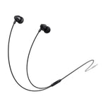 USAMS US-SJ594 EP-47 3.5mm In-Ear Wired Headset Lightweight Headphones TPE Wired Earphones with Sensitive Microphone / Button Control