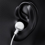 USAMS US-SJ594 EP-47 3.5mm In-Ear Wired Headset Lightweight Headphones TPE Wired Earphones with Sensitive Microphone / Button Control