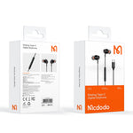 MCDODO HP-3490 MDD HiFi Stereo Kablede Høretelefoner Type-C Øretelefon med Mikrofon og Lydstyrkekontrol