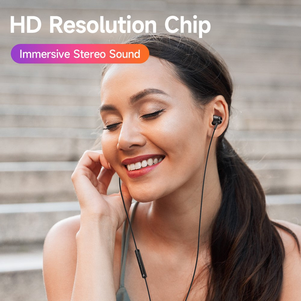 MCDODO HP-3500 MDD Wired Headphone with Microphone Volume Control 3.5mm Jack Stereo Sound Earphone