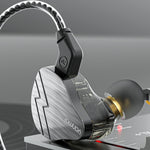 YANMAI H9 In-Ear Copper Driver Headphone 3.5mm Wired Earphone HiFi Sports Headset