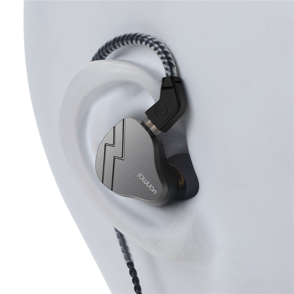 YANMAI H9 In-Ear Copper Driver Headphone 3.5mm Wired Earphone HiFi Sports Headset