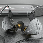 YANMAI H9 In-Ear Copper Driver Headphone 3.5mm Wired Earphone HiFi Sports Headset