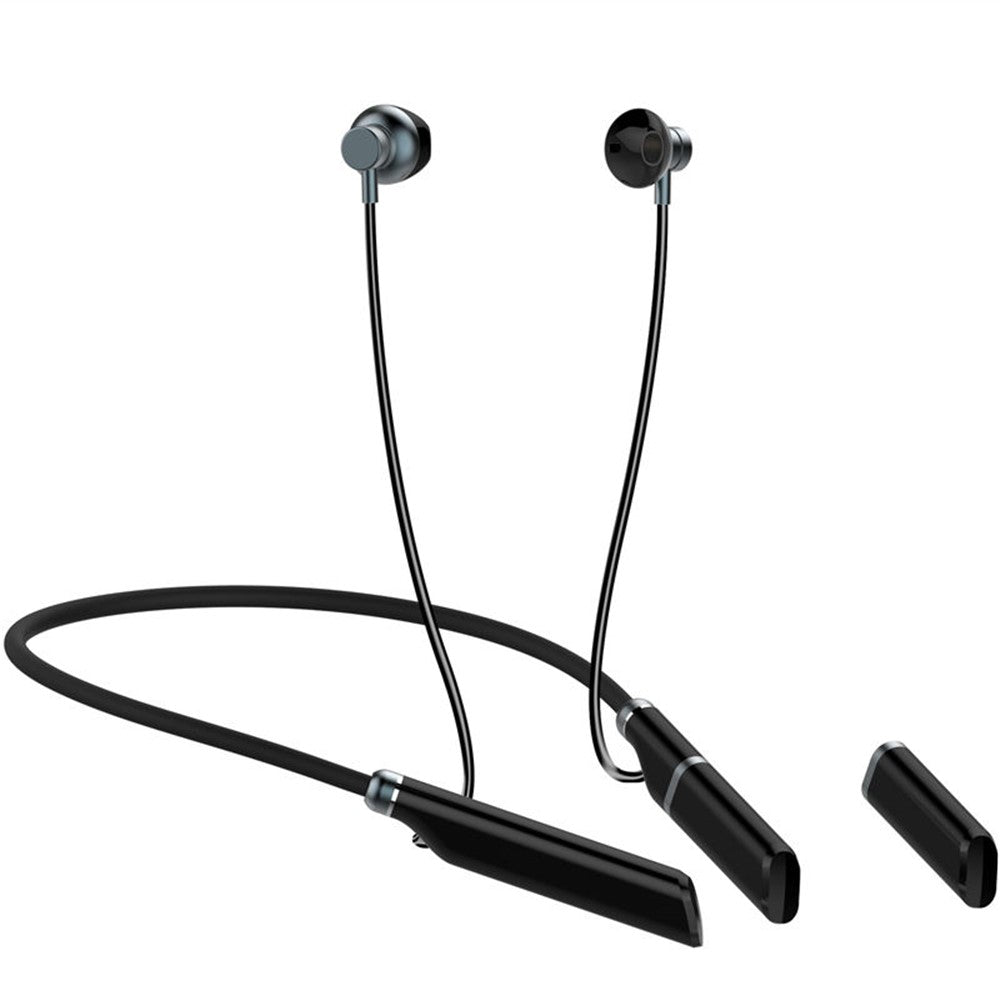 B998 Trådløse Nakkebøjle Hovedtelefoner Halvt In-Ear Bluetooth-kompatible 5.3 Hovedtelefoner Støjreducerende Øretelefoner med Stik