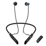 B998 Trådløse Nakkebøjle Hovedtelefoner Halvt In-Ear Bluetooth-kompatible 5.3 Hovedtelefoner Støjreducerende Øretelefoner med Stik