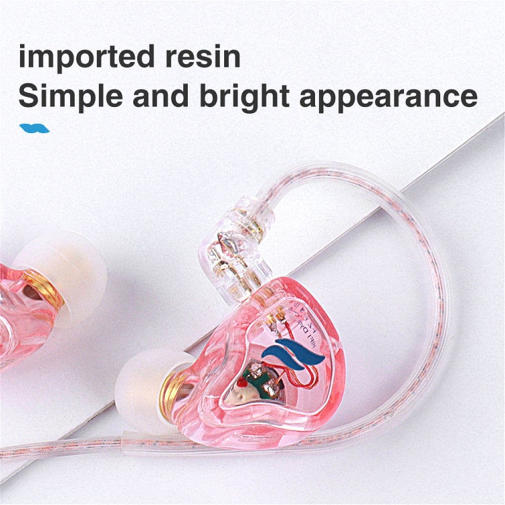 FZ FT1 Dynamisk in-ear hovedtelefon Stereo Surround Musik Øretelefoner med aftageligt kabel, ingen mikrofon
