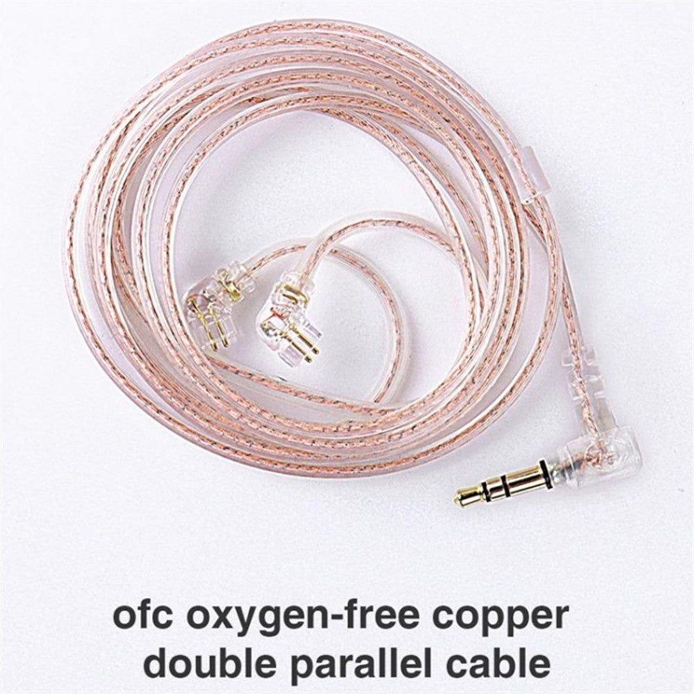 FZ FT1 Dynamisk in-ear hovedtelefon Stereo Surround Musik Øretelefoner med aftageligt kabel, ingen mikrofon