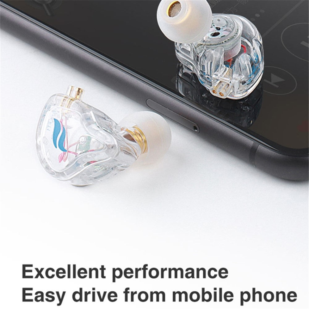 FZ FT1 Dynamisk in-ear hovedtelefon Stereo Surround Musik Øretelefoner med aftageligt kabel, ingen mikrofon