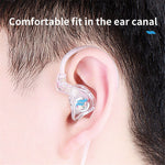 FZ FT1 Dynamisk in-ear hovedtelefon Stereo Surround Musik Øretelefoner med aftageligt kabel, ingen mikrofon