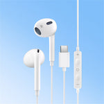 XUNDD X21 XDHE-017 Type-C Wire Control Semi-in-ear Earphone Mobile Phone Music Headset