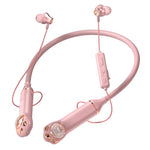 K1692 Neck-mounted Noise Canceling Bluetooth-compatible Earphone Cat Space Capsule RGB Light Wireless Headphone