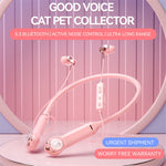 K1692 Neck-mounted Noise Canceling Bluetooth-compatible Earphone Cat Space Capsule RGB Light Wireless Headphone