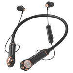K1692 Neck-mounted Noise Canceling Bluetooth-compatible Earphone Cat Space Capsule RGB Light Wireless Headphone