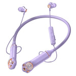 K1692 Neck-mounted Noise Canceling Bluetooth-compatible Earphone Cat Space Capsule RGB Light Wireless Headphone