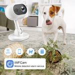 A4 Mini WiFi Home Security Cameras System with Playback, Two-Way Audio Baby Camera Monitor