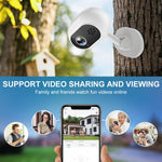 A4 Mini WiFi Home Security Cameras System with Playback, Two-Way Audio Baby Camera Monitor
