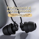 SM02 In-Ear Headphone Sleep Sound Insulation 3.5mm Wired Headset Music Earphone