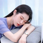 SM02 In-Ear Headphone Sleep Sound Insulation 3.5mm Wired Headset Music Earphone
