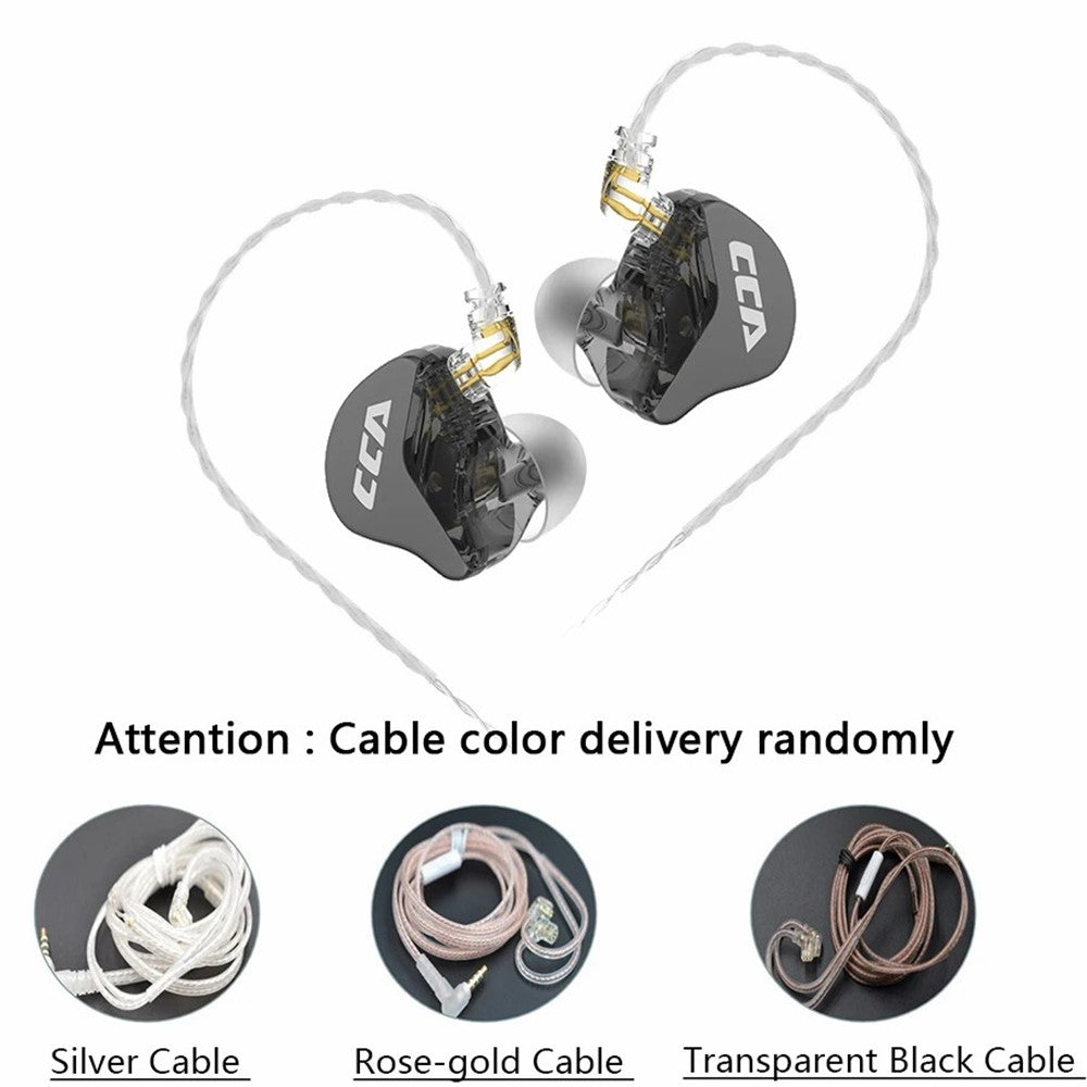 CAA CRA 3.5mm Wired Earbuds Headphones Stereo Earphones Noise Isolation in-Ear Headset