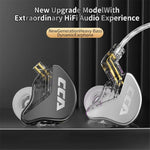 CAA CRA 3.5mm Wired Earbuds Headphones Stereo Earphones Noise Isolation in-Ear Headset