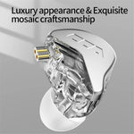 CAA CRA 3.5mm Wired Earbuds Headphones Stereo Earphones Noise Isolation in-Ear Headset