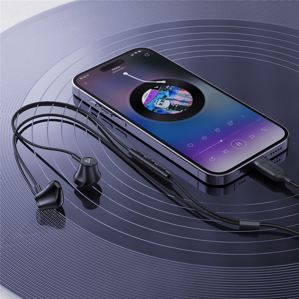 ACEFAST L2 For Phone / Tablet Clear Sound 1.2m USB-C Wired Earphones with Mic