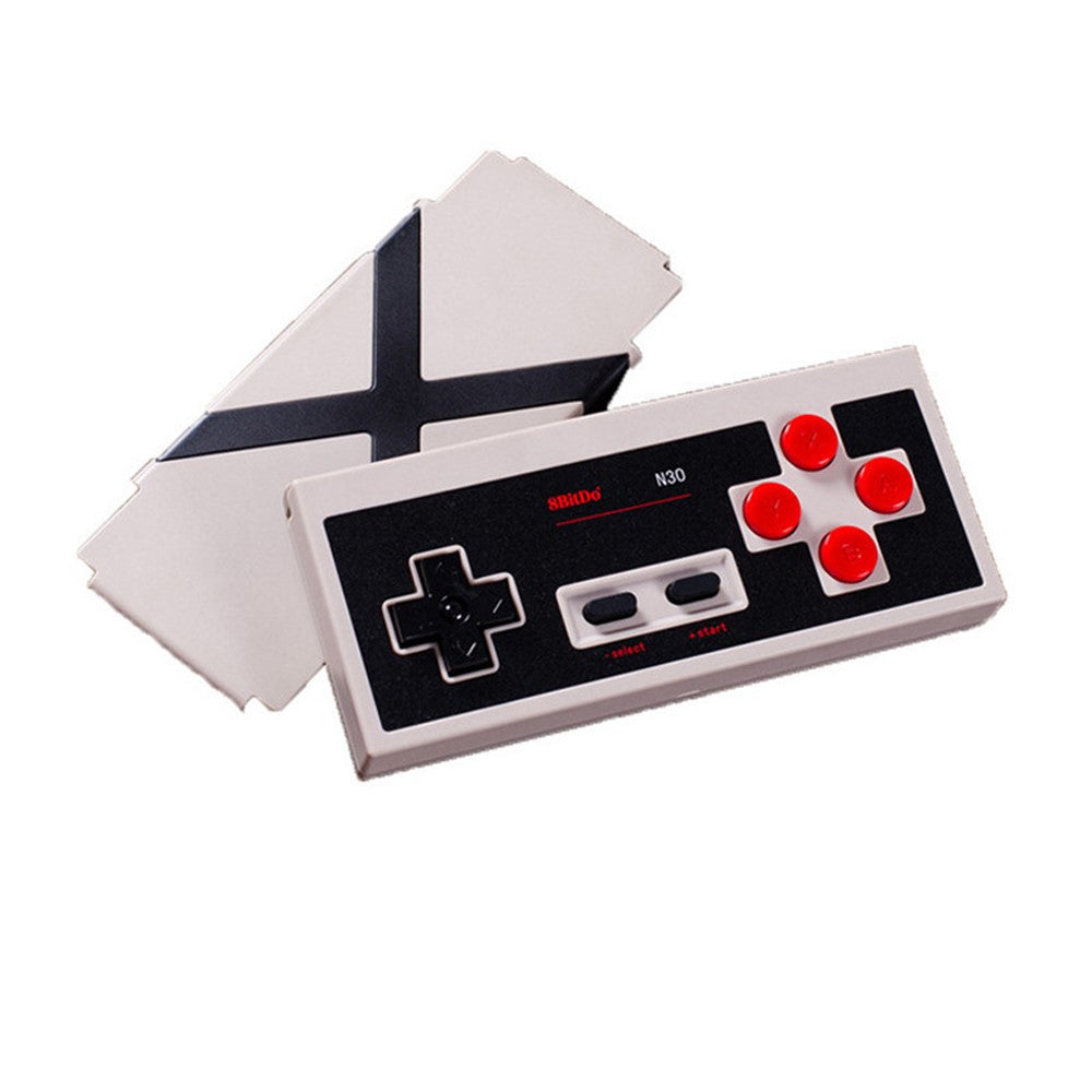 8Bitdo N30 Black Version Wireless Bluetooth-compatible Game Handle Support Steam Android Computer MAC