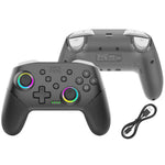 DATA FROG S80 Elite Edition Controller for Nintendo Switch / Switch Lite / OLED / PC Wireless Bluetooth-compatible Game Console, Lightning Pattern