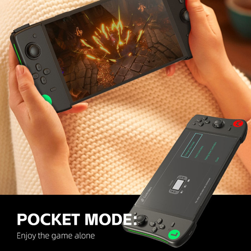 DATA FROG For Nintendo Switch 6-axis Gyro Vibration Joy-Con Controller Bluetooth-compatible Gamepad