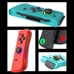 DATA FROG For Nintendo Switch 6-axis Gyro Vibration Joy-Con Controller Bluetooth-compatible Gamepad