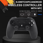 HONSON HS-SW520 Bluetooth-compatible Gamepad NFC 6-Axis Vibration Turbo Game Controller for Nintendo Switch / PC / Android Phone