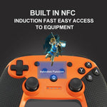 HONSON HS-SW520 Bluetooth-compatible Gamepad NFC 6-Axis Vibration Turbo Game Controller for Nintendo Switch / PC / Android Phone