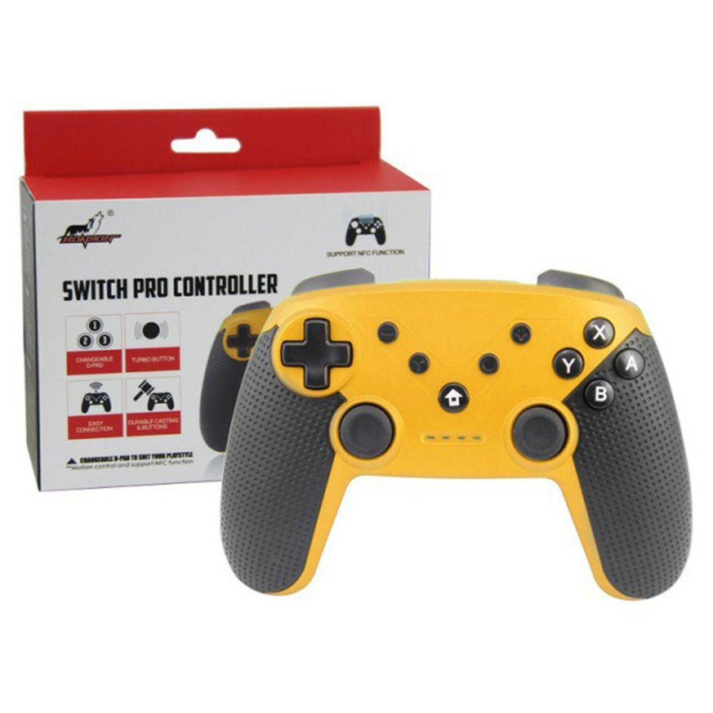 HONSON HS-SW520 Bluetooth-compatible Gamepad NFC 6-Axis Vibration Turbo Game Controller for Nintendo Switch / PC / Android Phone